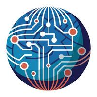 Logo Design for Technological Company vector