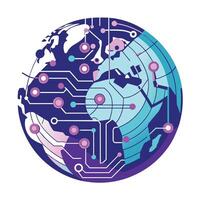 Logo Design for Technological Company vector