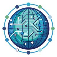 Logo Design for Technological Company vector