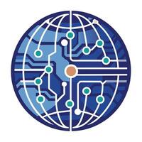 Logo Design for Technological Company vector