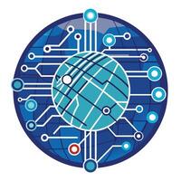 Logo Design for Technological Company vector