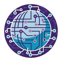 Logo Design for Technological Company vector