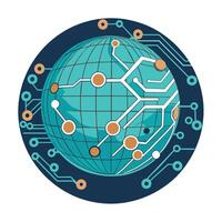 Logo Design for Technological Company vector