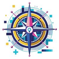 Logo Design for Technological Company vector