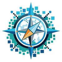 Logo Design for Technological Company vector
