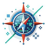 Logo Design for Technological Company vector