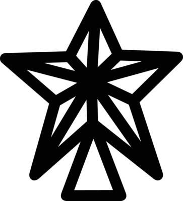 Star icon symbol Illustration