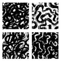 Grunge texture set. Marker doodle. Urban grunge overlay. Paint texture with spray effect and ink splashes. vector