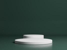 3d display product minimal scene with geometric podium platform. cylinder background 3d rendering with podium. stand for cosmetic products. Stage showcase on pedestal 3d studio photo