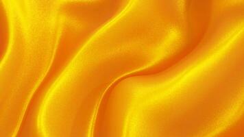 an orange glitter textured loop animated abstract wavy shape video