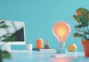 Innovative Marketing Materials. A Visual Showcase of Cutting-Edge Design and Branding Concepts photo
