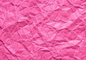Pink Perfection. Crumpled Paper Texture Backgrounds for Creative Projects photo