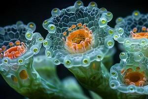 Macro Photography of Delicate Flower Buds photo