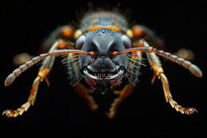 Close-up Portrait of an Ant photo