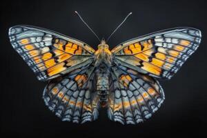 Detailed Macro Photography of a Butterfly photo