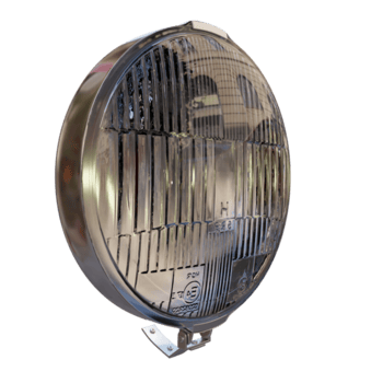 3d render carro névoa luz com transparente fundo png