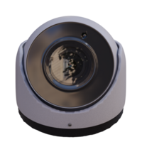 3d render security camera with transparent background png