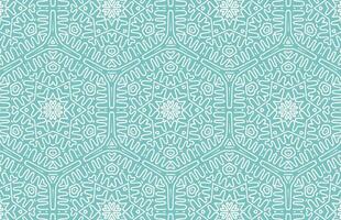 Abstract geometric mandala pattern vector