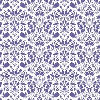 Elegant decorative floral pattern design. Colorful floral pattern suitable for background, texture, fabric, wrapping, textile, clothing, print or others. vector