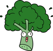 tekenfilm broccoli tekening png