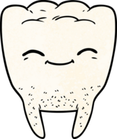 Karikatur Zahn Zeichnung png