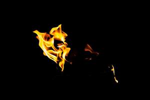 Fire flame texture. Burning material backdrop. Burn effect pattern. Blaze and torch wallpaper. Heat and haze backdrop. photo