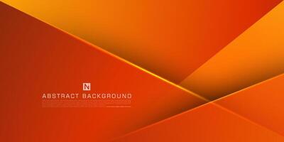 Abstract orange color gradient overlap 3D background for card graphics design. Orange background elements. Eps10 vector