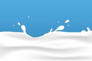 milky waves background. additional elements of milk design vector