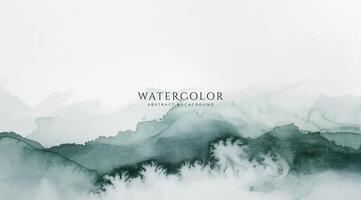 Abstract horizontal watercolor background. Neutral light colored empty space background illustration vector