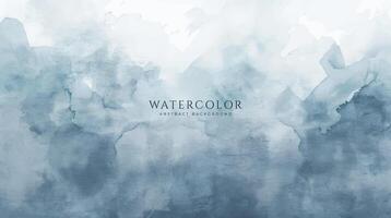 Abstract horizontal watercolor background. Neutral light colored empty space background illustration vector