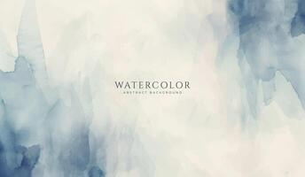 Abstract horizontal watercolor background. Neutral light colored empty space background illustration vector