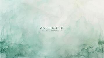 Abstract horizontal watercolor background. Neutral light colored empty space background illustration vector