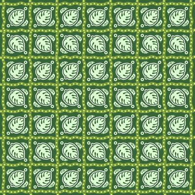 Traditional Batik Design from Indonesia
