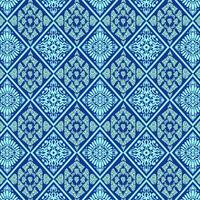 Traditional Batik Design from Indonesia vector