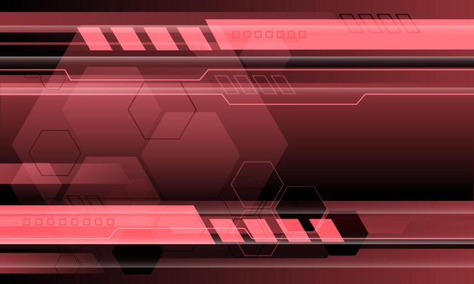 Abstract technology pink black cyber futuristic geometric creative design modern background