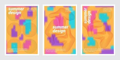 Liquid gradient color background design and Fluid composition. Creative illustration for poster, web, landing, page, cover, ad, greeting, card, promotion. vector