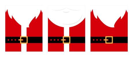 Santa banner background vector