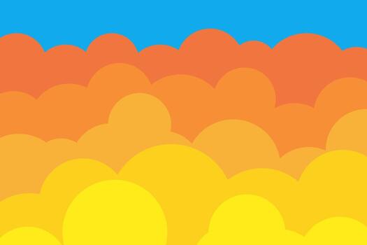 colorful abstract cloud pattern background. template summer concept vector
