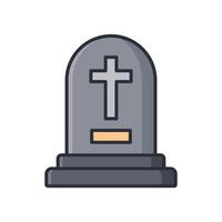 tombstone icon design template simple and clean vector
