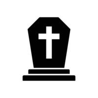 tombstone icon design template simple and clean vector