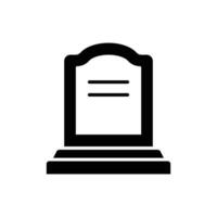 tombstone icon design template simple and clean vector