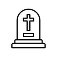 tombstone icon design template simple and clean vector