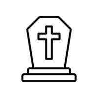 tombstone icon design template simple and clean vector