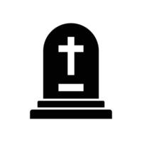 tombstone icon design template simple and clean vector