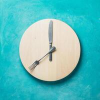 Intermittent fasting and skip breakfast concept photo
