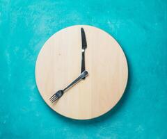 Intermittent fasting and skip breakfast concept photo