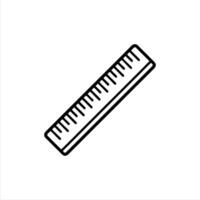 Simple ruler with Minimalist and modern design vector