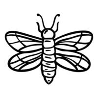 Doodle Bug. Insect. A magical object. Sketch vector