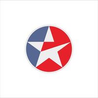 A combination of stars and circles used as a logo on a white background vector
