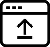 Upload icon symbol image vector
